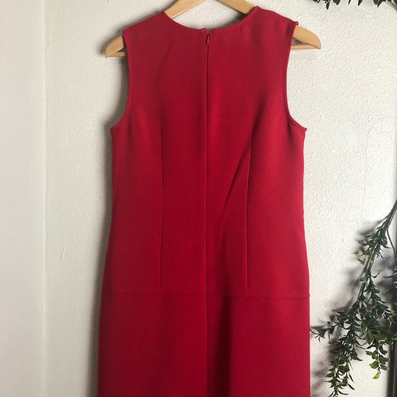 Ann Taylor Loft red dress - Picture 2 of 8